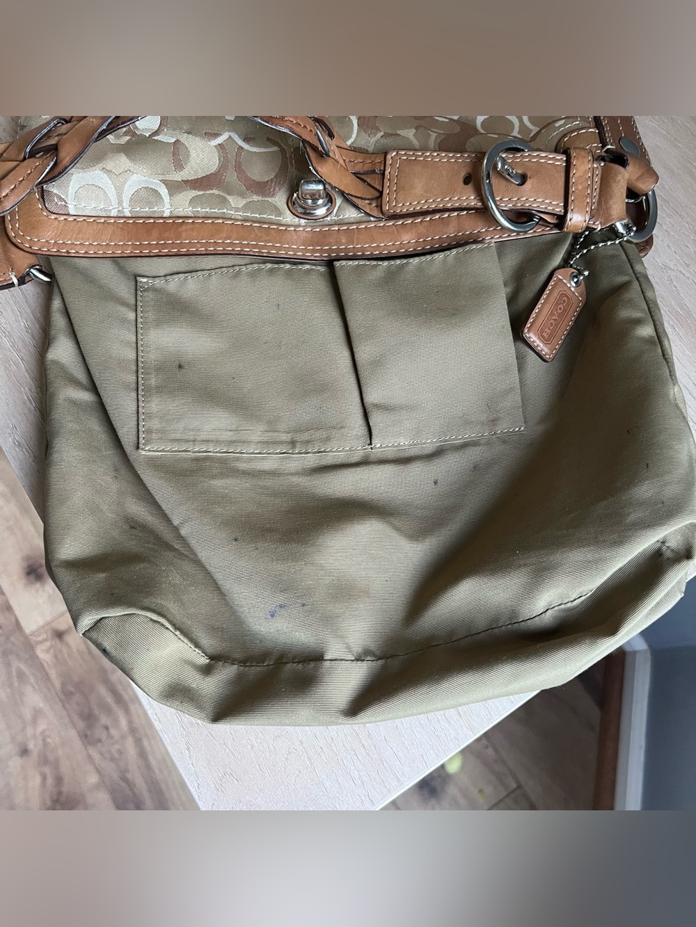 Coach Chelsea Optic Signature Hobo Bag - Picture 7 of 7